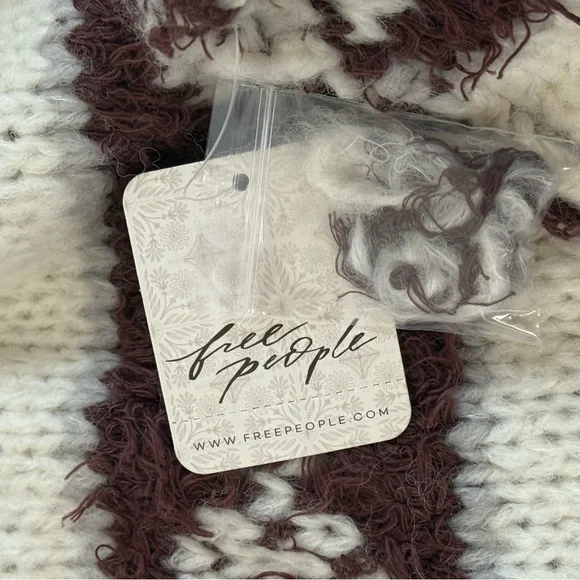 Free People Check Me Out Pullover Cropped Turtleneck Sweater - Picture 7 of 8